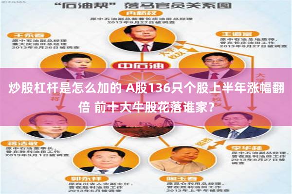 炒股杠杆是怎么加的 A股136只个股上半年涨幅翻倍 前十大牛股花落谁家？